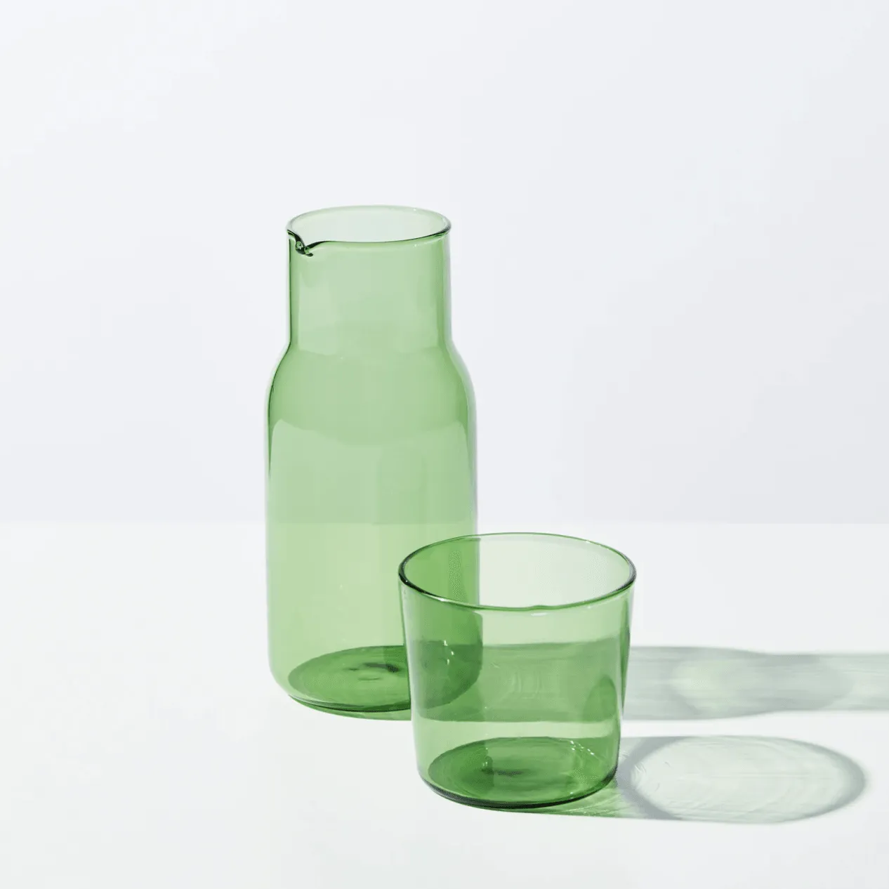 Carafe and Cup Set | Green