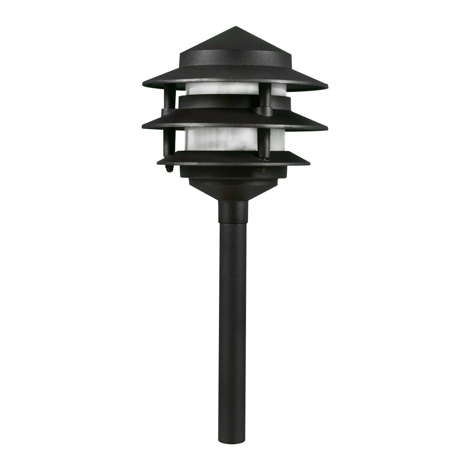 CDPA52 Path Light 3W 12V AC/DC Aluminum Low Voltage Landscape Lighting 3 Tier Pagoda