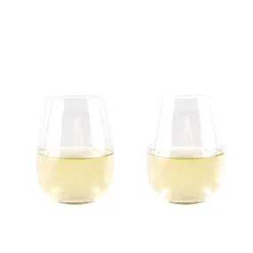 Cellar Premium Stemless Wine Glass 550ml Set of 2