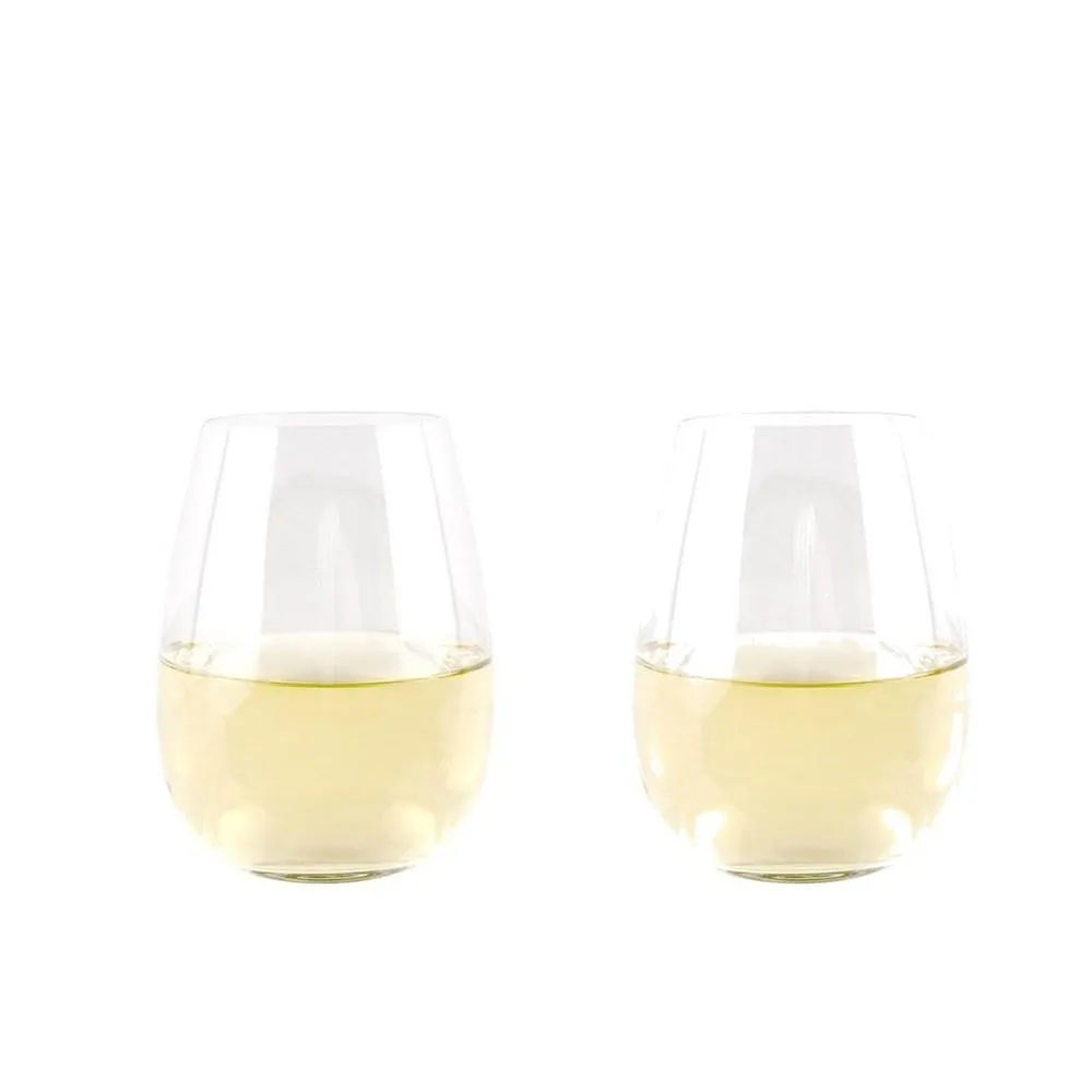 Cellar Premium Stemless Wine Glass 550ml Set of 2