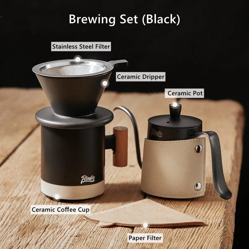 Ceramic Single Cup Coffee Brewing Sets