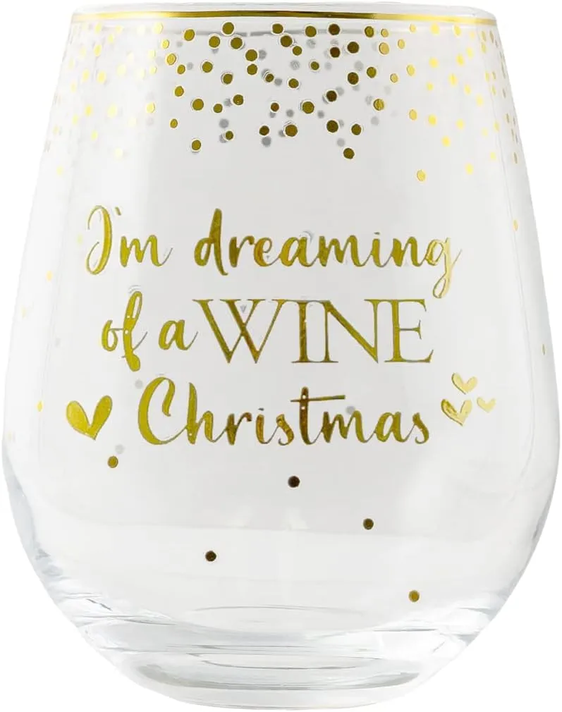 Christmas Glass - Wine Christmas