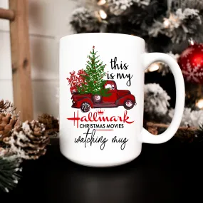 Christmas Movie Watching Mug 15oz Mug