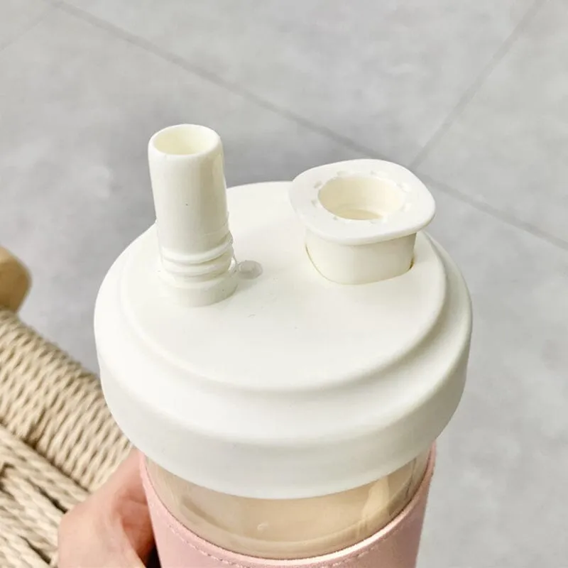 Classy Boba Milk Tea To-Go Plastic and Glass Cups