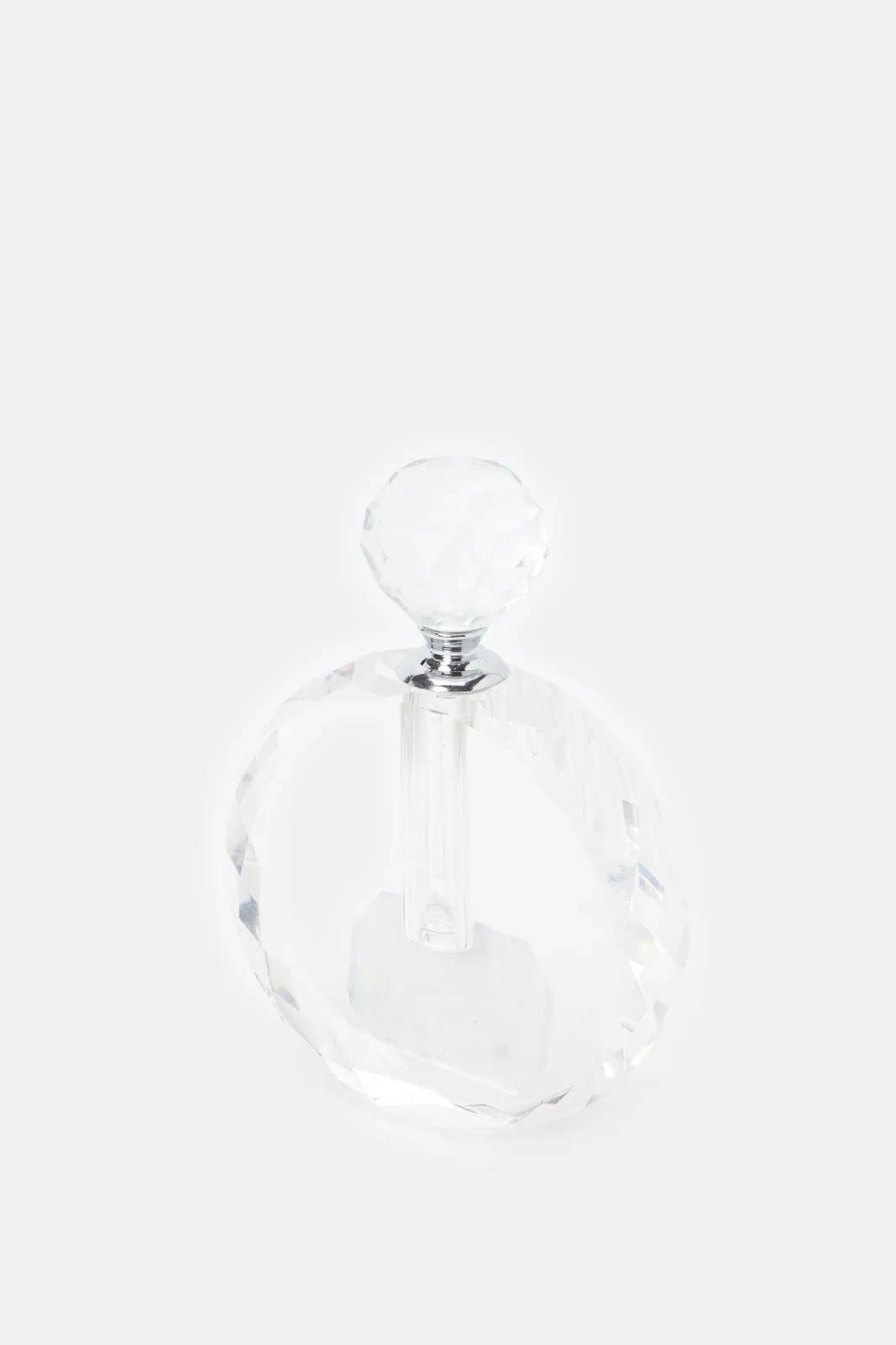 Clear Crystal Perfume Bottle