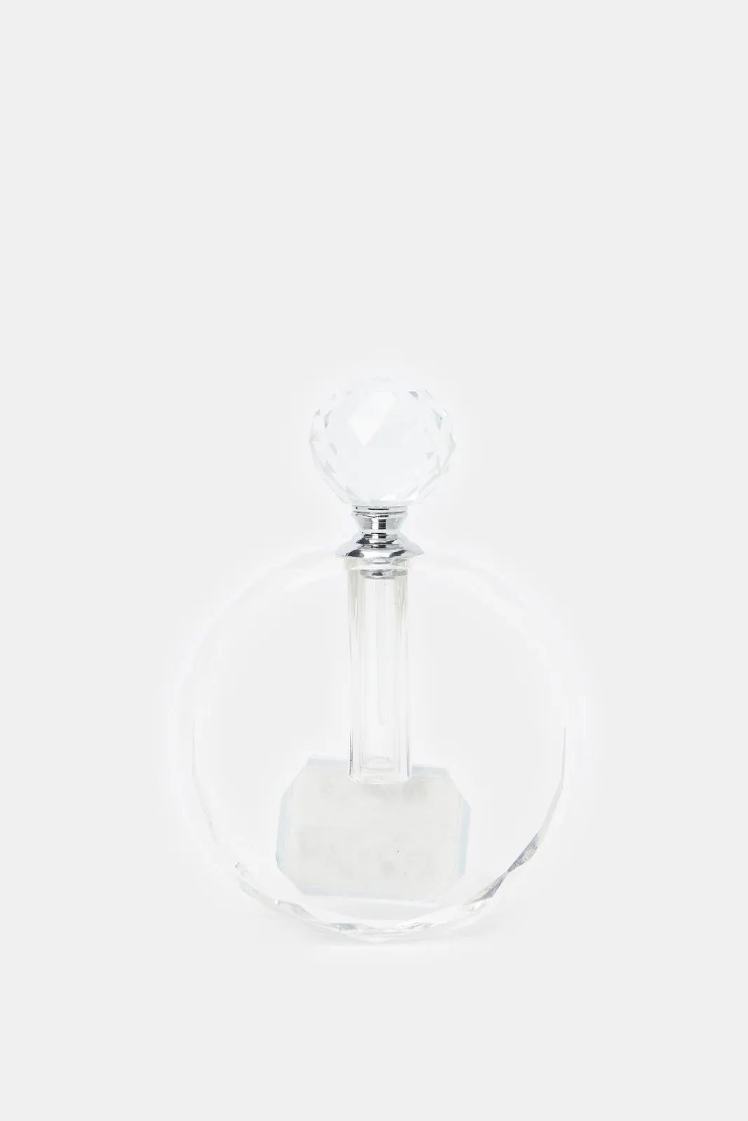 Clear Crystal Perfume Bottle