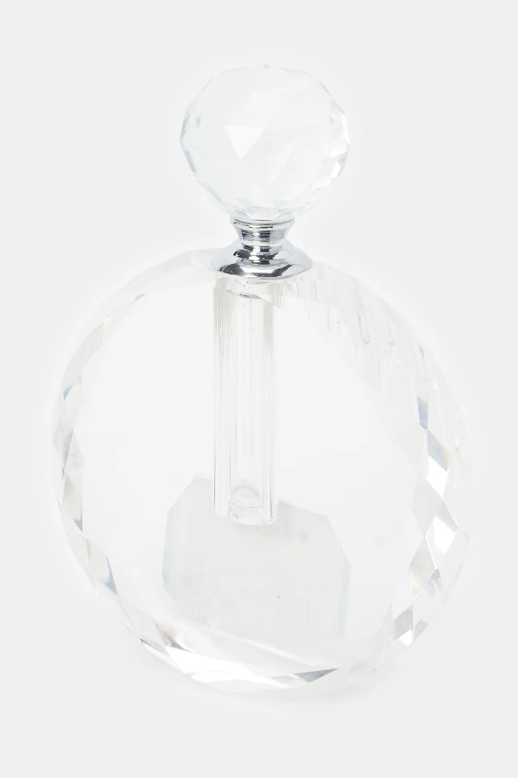 Clear Crystal Perfume Bottle