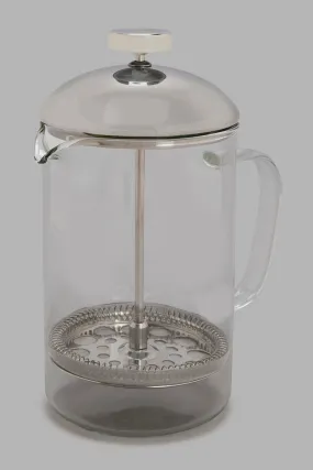 Clear Glass Coffee Plunger