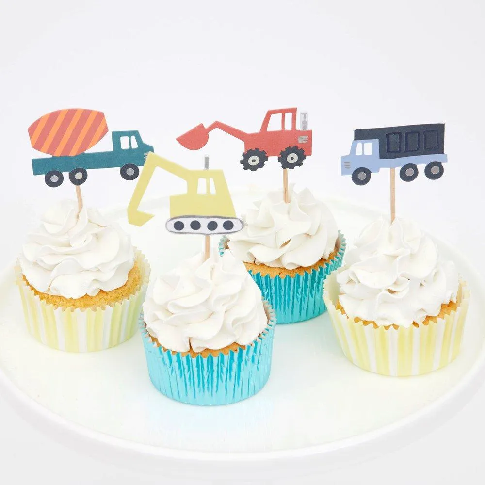 CONSTRUCTION THEMED CUPCAKE KIT