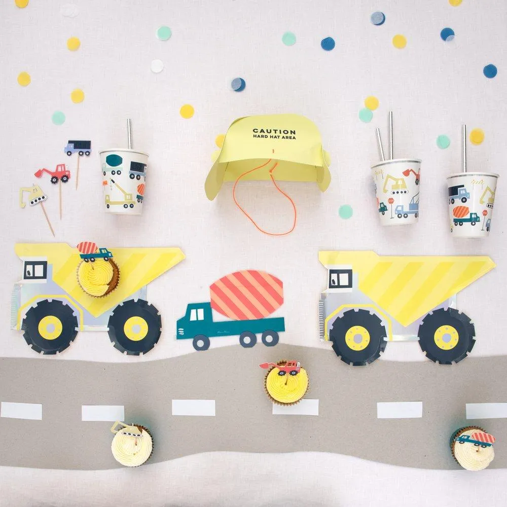 CONSTRUCTION THEMED CUPCAKE KIT