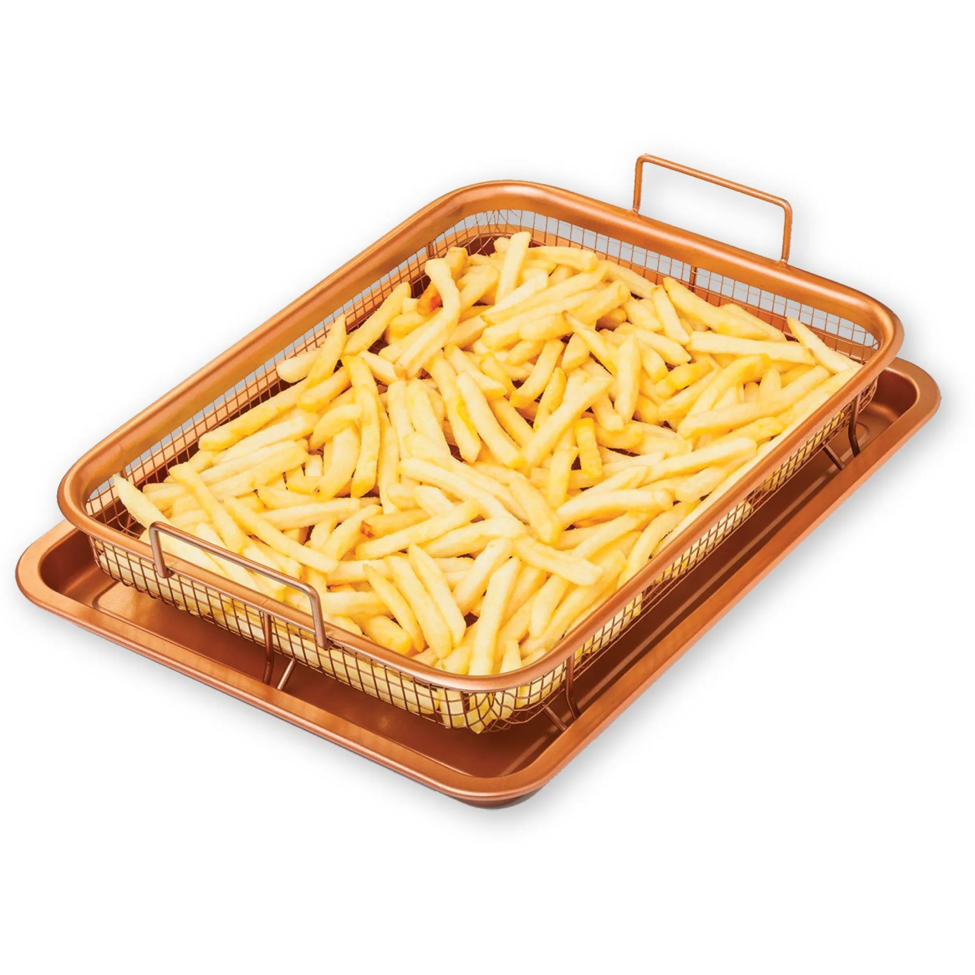 Copper Non-Stick Crisper Baking Tray