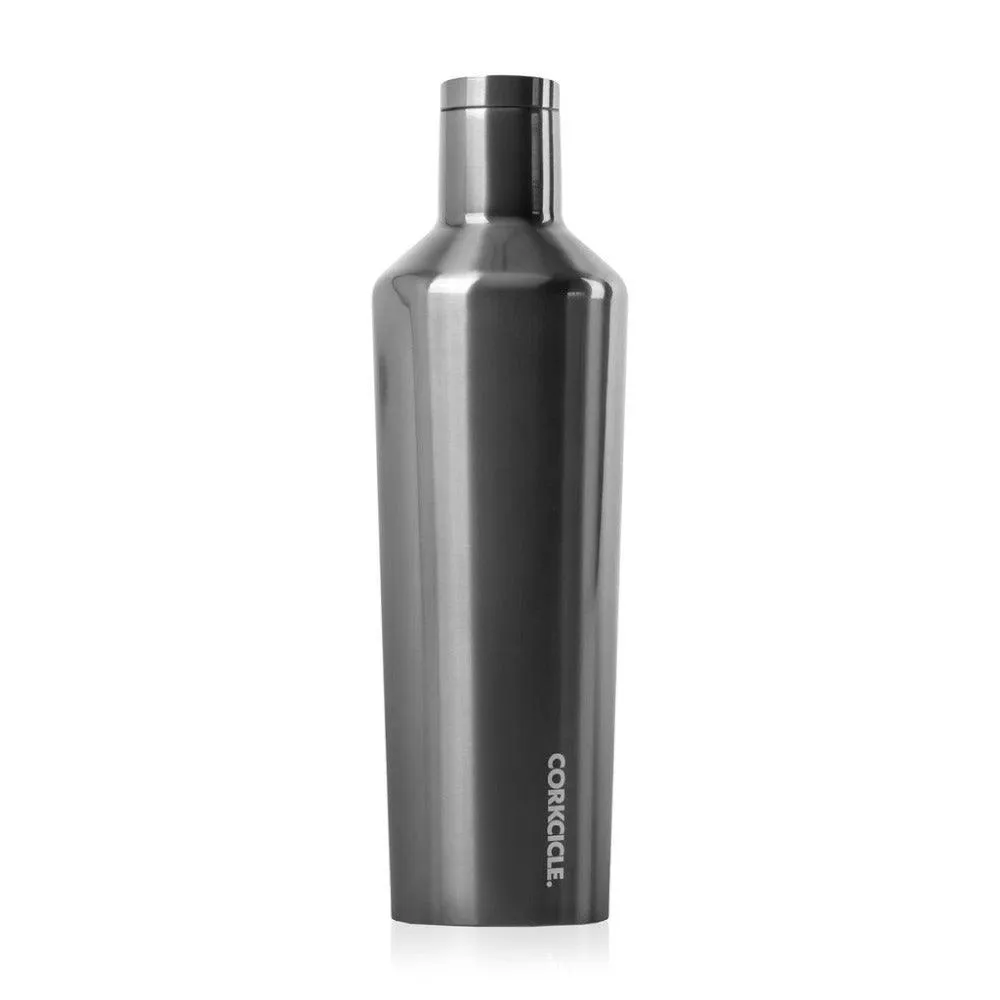 Corkcicle  Metallic Canteen Water Bottle 750ml - Gunmetal