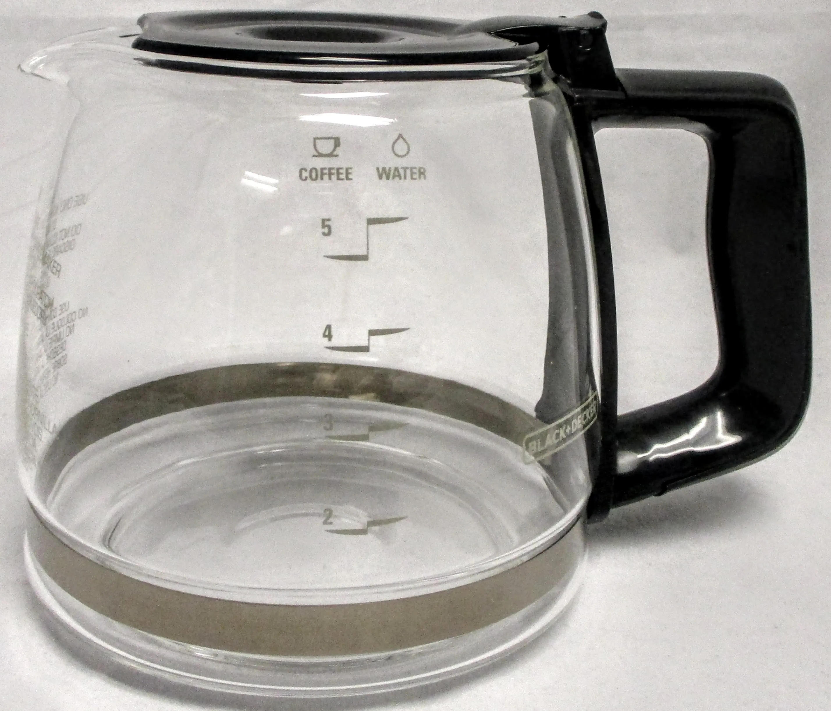 DCM600B-01 (5 Cup Glass Carafe W/lid)