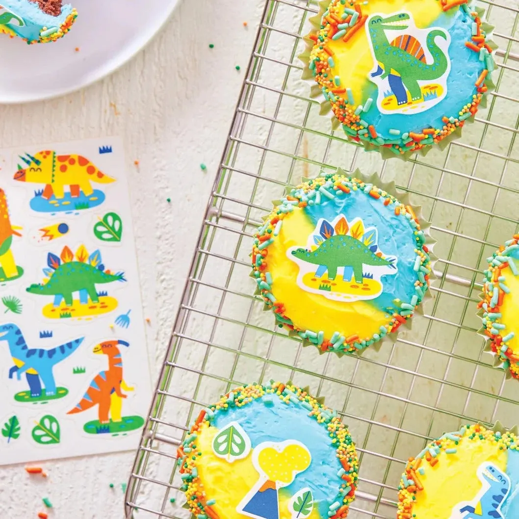 DINOSAUR EDIBLE STICKERS FOR BAKING