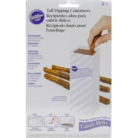 Dipping Disposable Tube 3/Pkg Microwavable