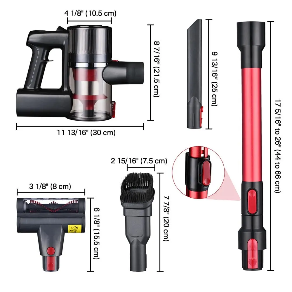 DIY 4in1 Cordless Wet Dry Vacuum Handheld Stick Dust Buster