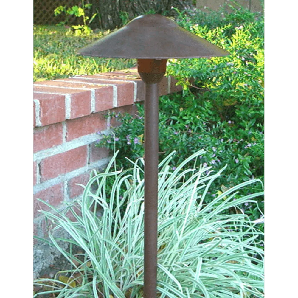 DL03 12V AC/DC Aluminum Low Voltage Landscape Lighting Mushroom Path Light