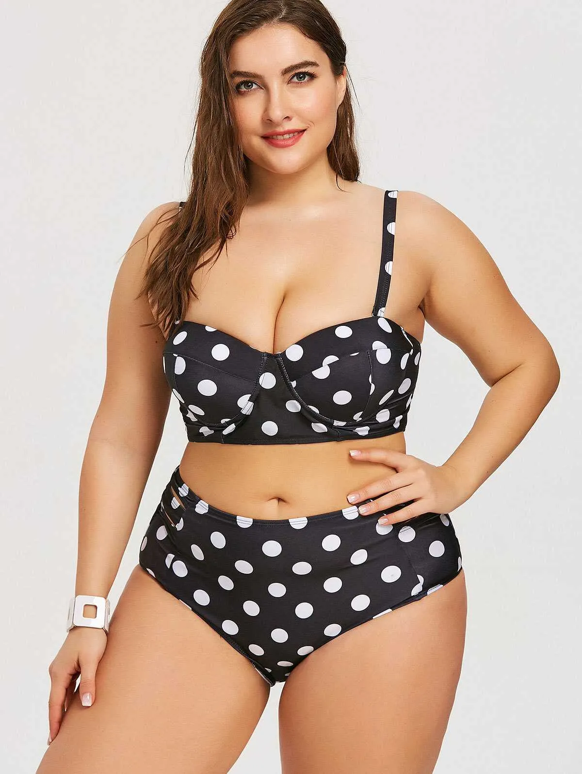 Dot High-Rise Bikini