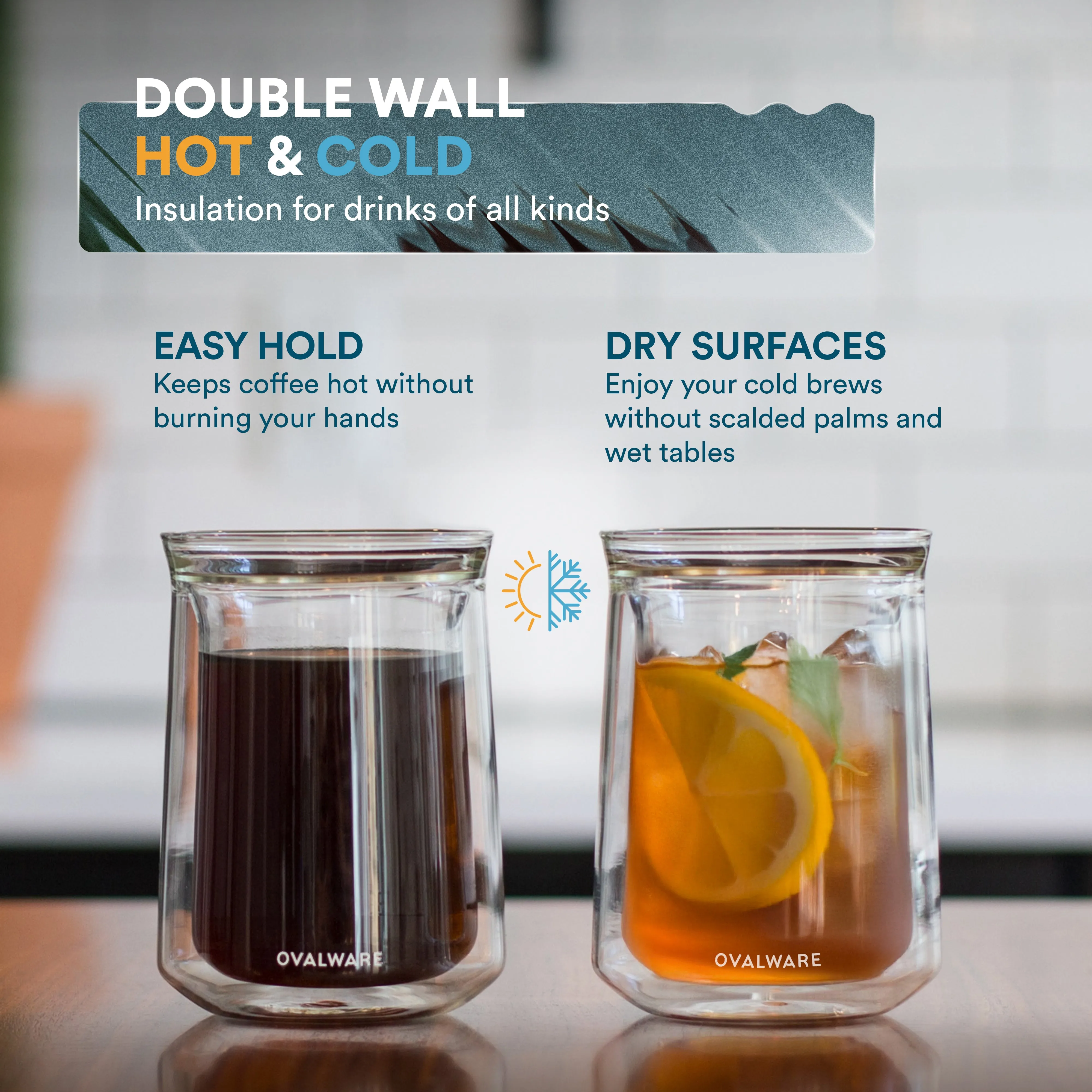 Double Wall Tasting Glass - 350mL/12oz (set of 2)