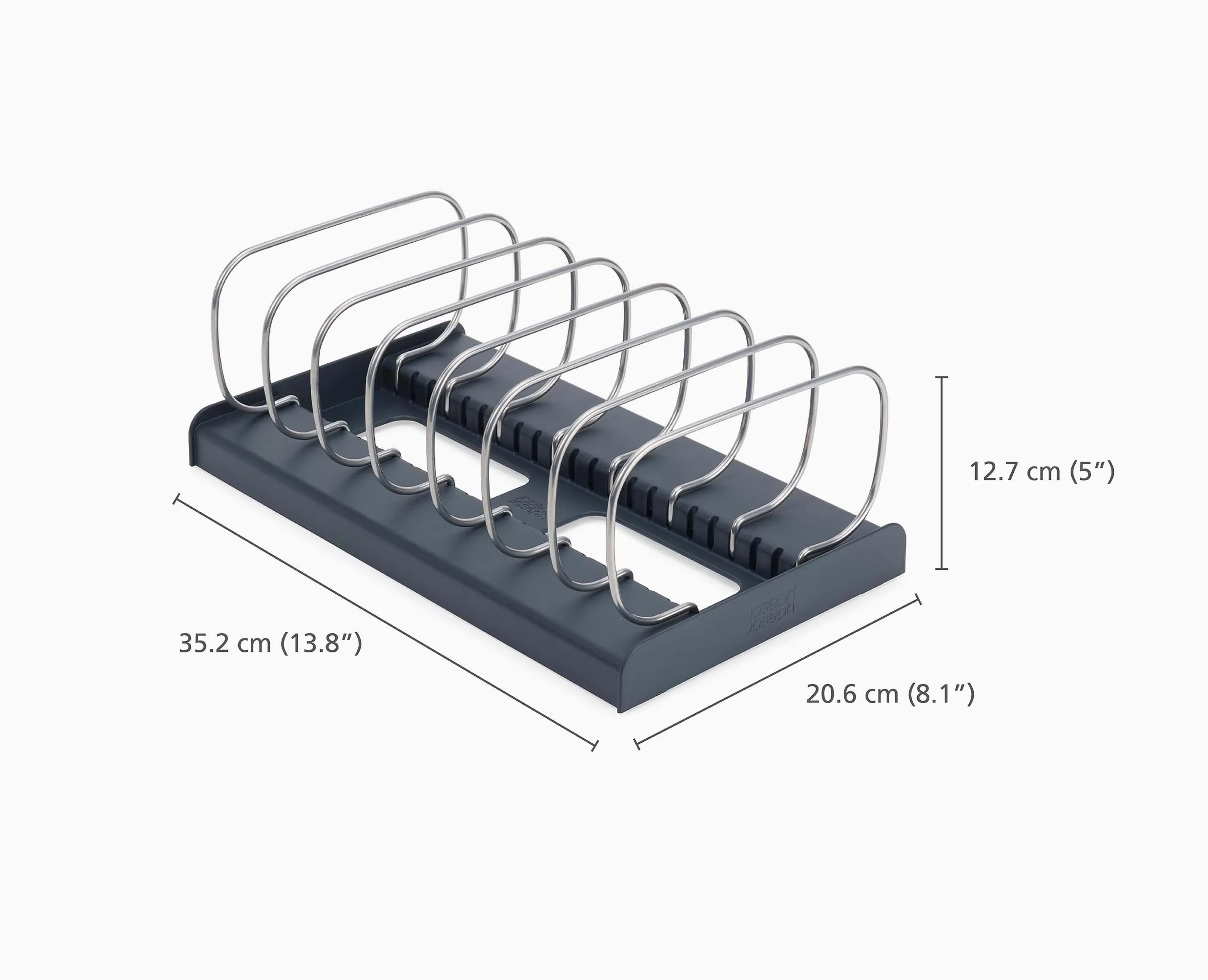 DrawerStore™ Grey Baking Tray Organiser