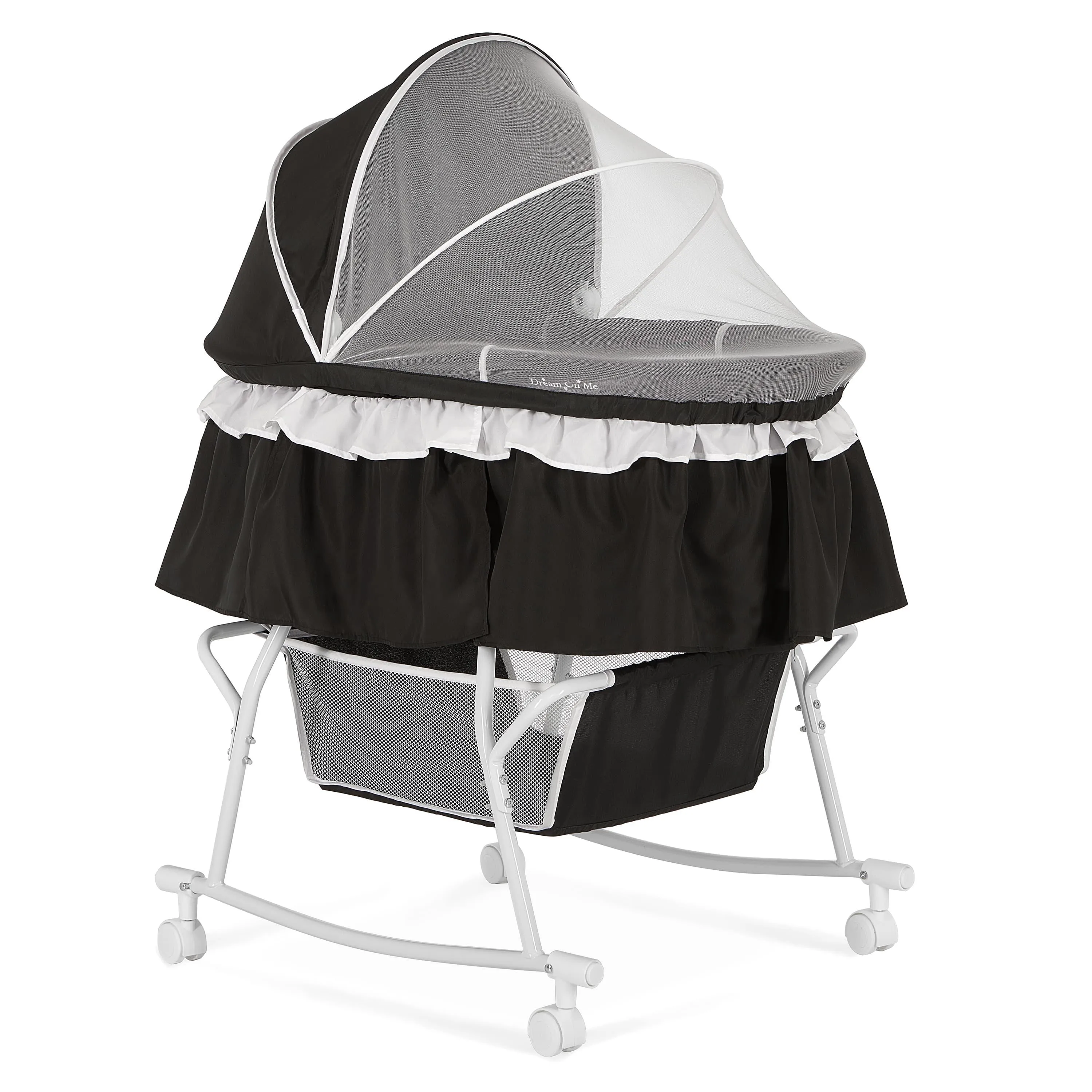 Dream on Me Lacy Portable 2 in 1 Bassinet and Cradle