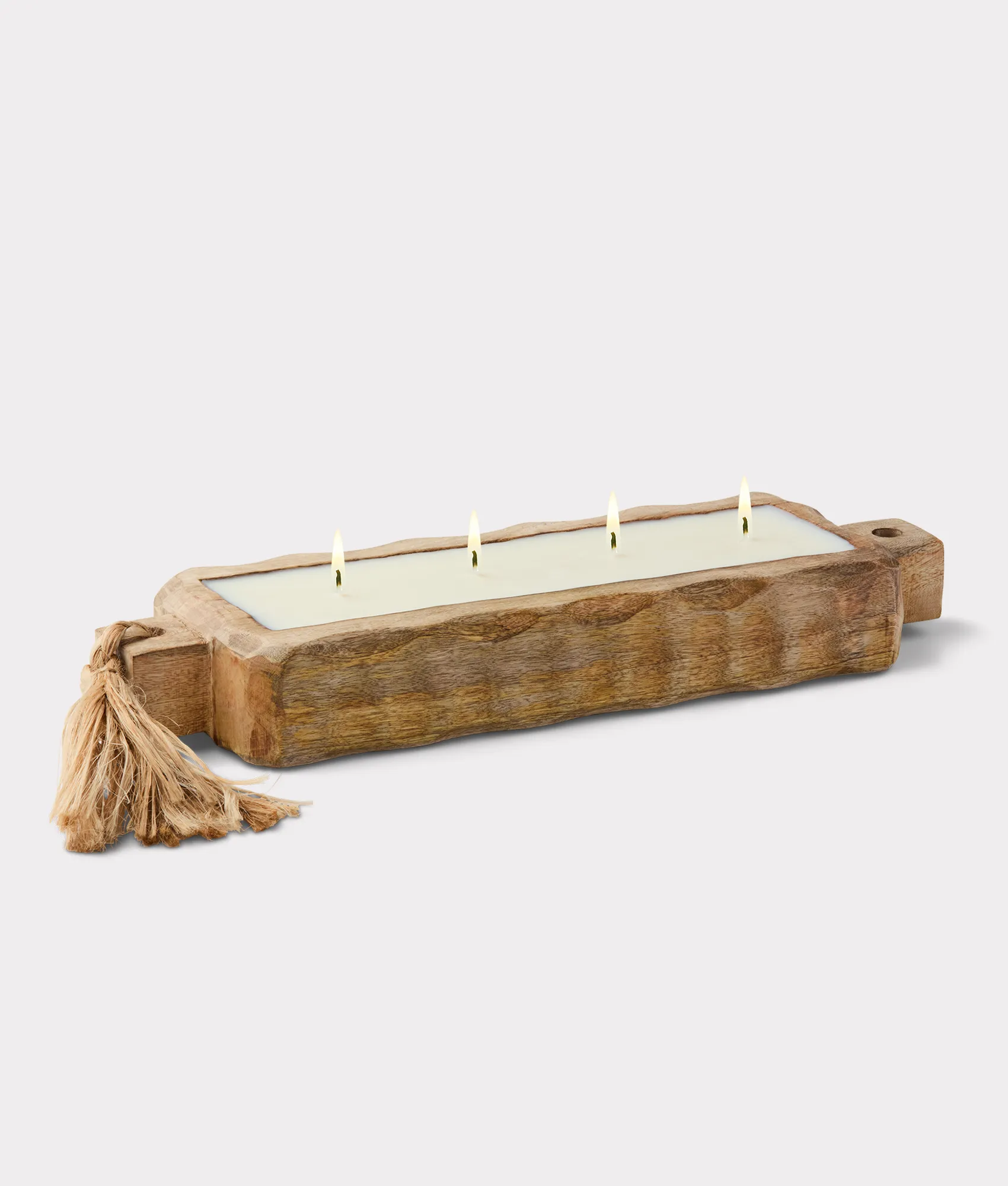 Driftwood Candle Tray 44Oz :: Brown