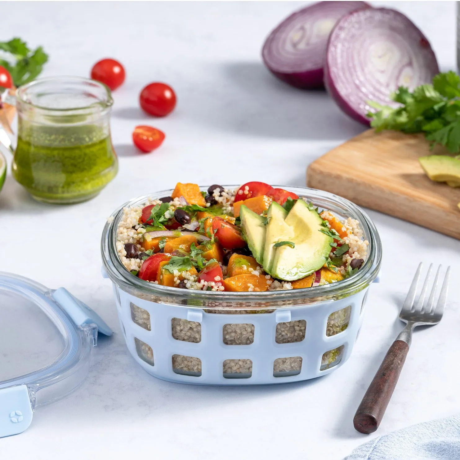 Duraglass™ 4 Cup Glass Meal Prep Bowl