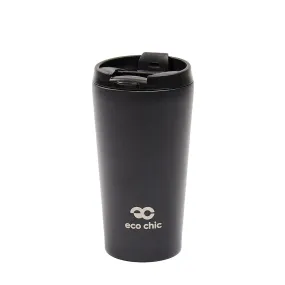 Eco Chic Black Music Thermal Coffee Cup