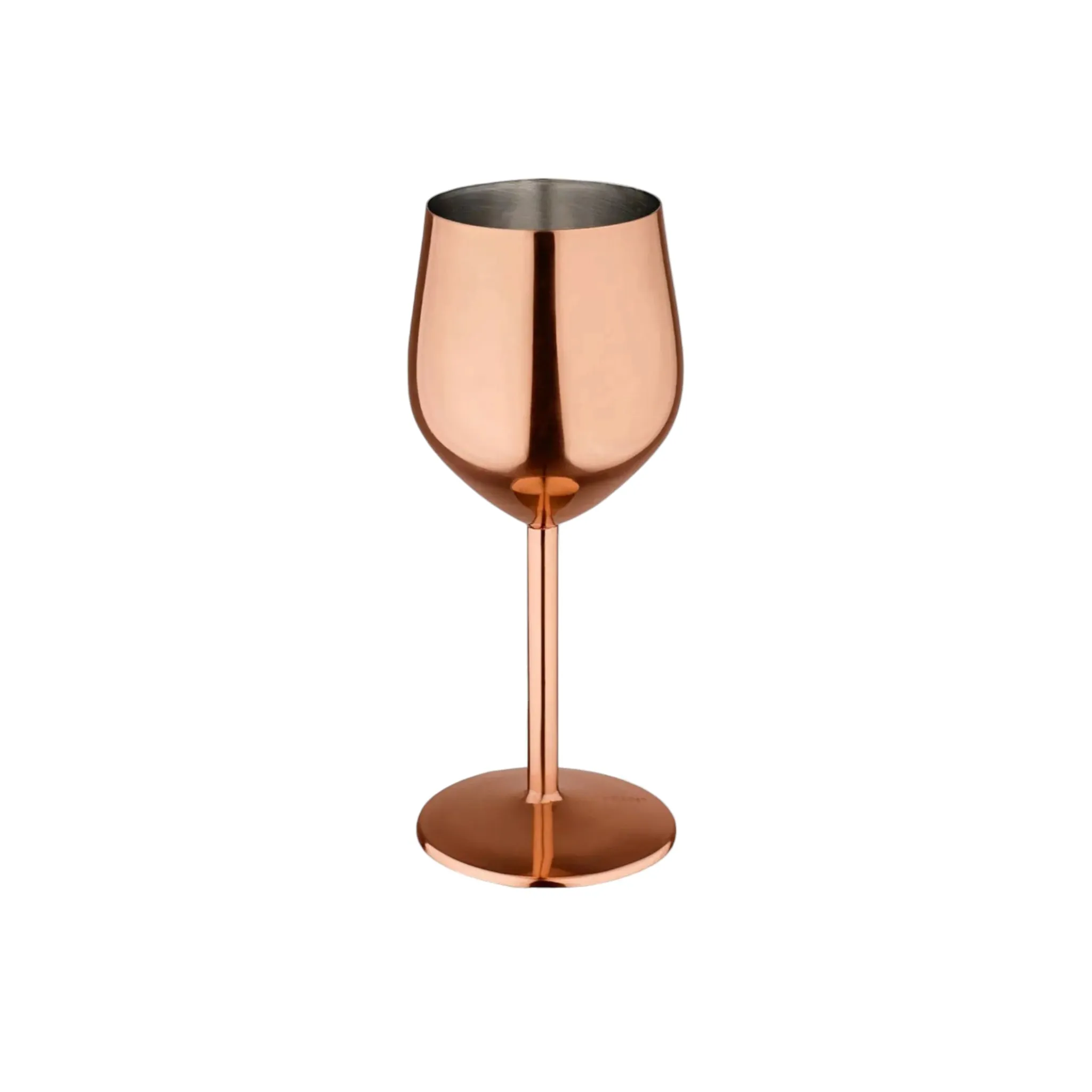 Enjoy Life Glass Tumbler Wine Glass Rose Gold 1pc XGL2574