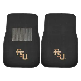 Florida State Seminoles Embroidered Car Mat Set - 2 Pieces