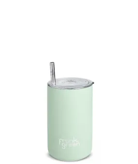 Frank Green - Iced Coffee Cup with Straw Mint Gelato