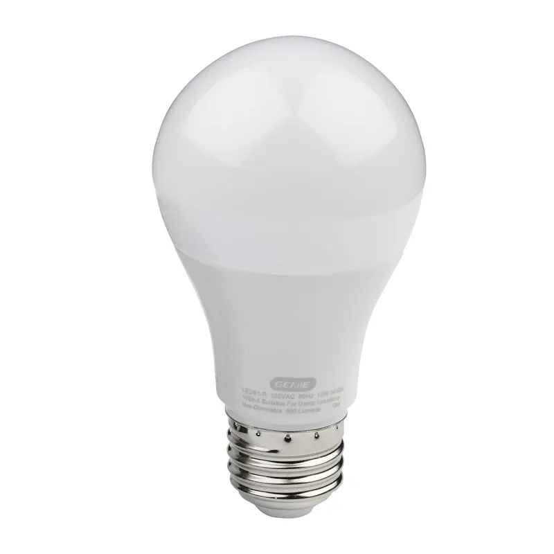 Genie Title 20 Approved A19 E26 (Medium) LED Garage Door Bulb Warm White 60 Watt Equivalence 1 pk