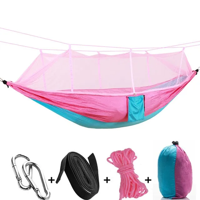 Gizmo Camping Hammock with Mosquito Net