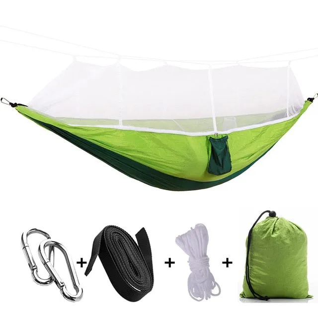 Gizmo Camping Hammock with Mosquito Net