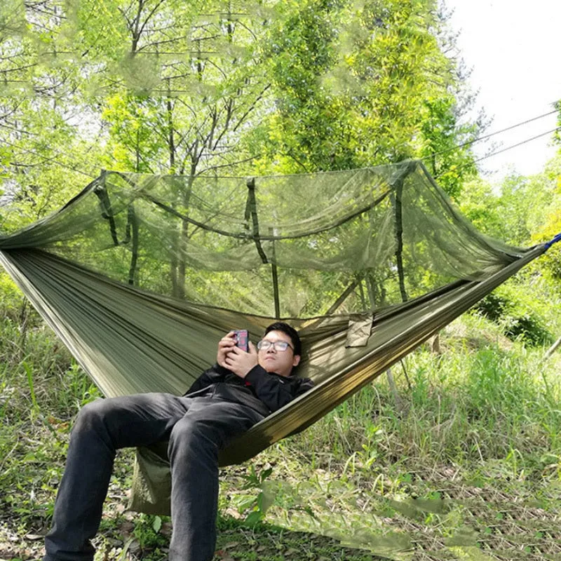 Gizmo Camping Hammock with Mosquito Net