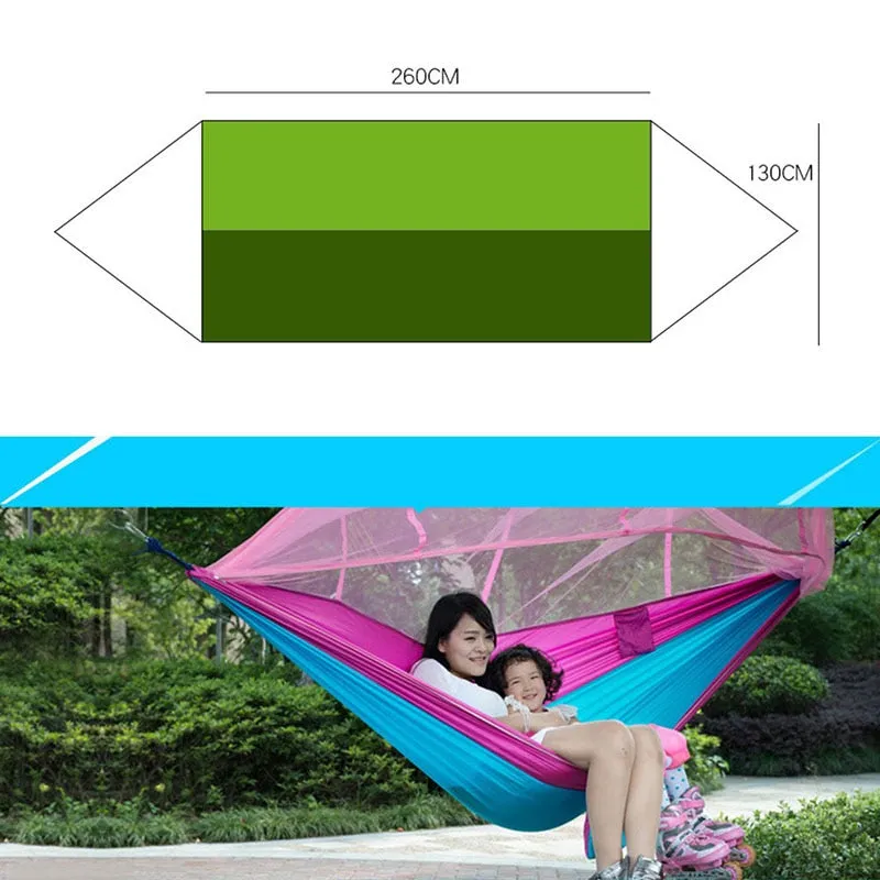 Gizmo Camping Hammock with Mosquito Net