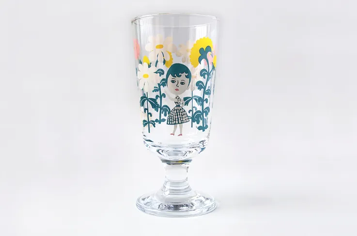 Glass Cup Large Aurore Fairy Tale