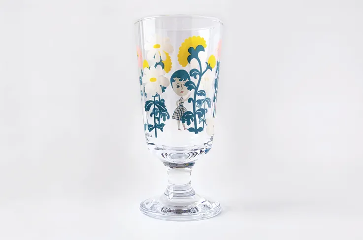 Glass Cup Large Aurore Fairy Tale