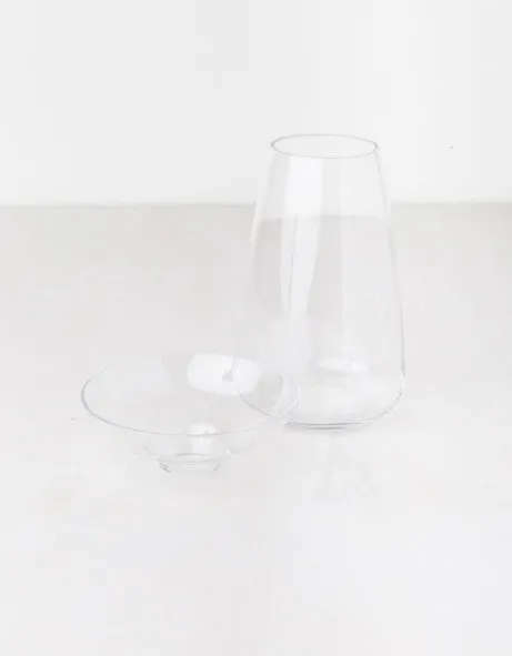 Glass Plant Vessel