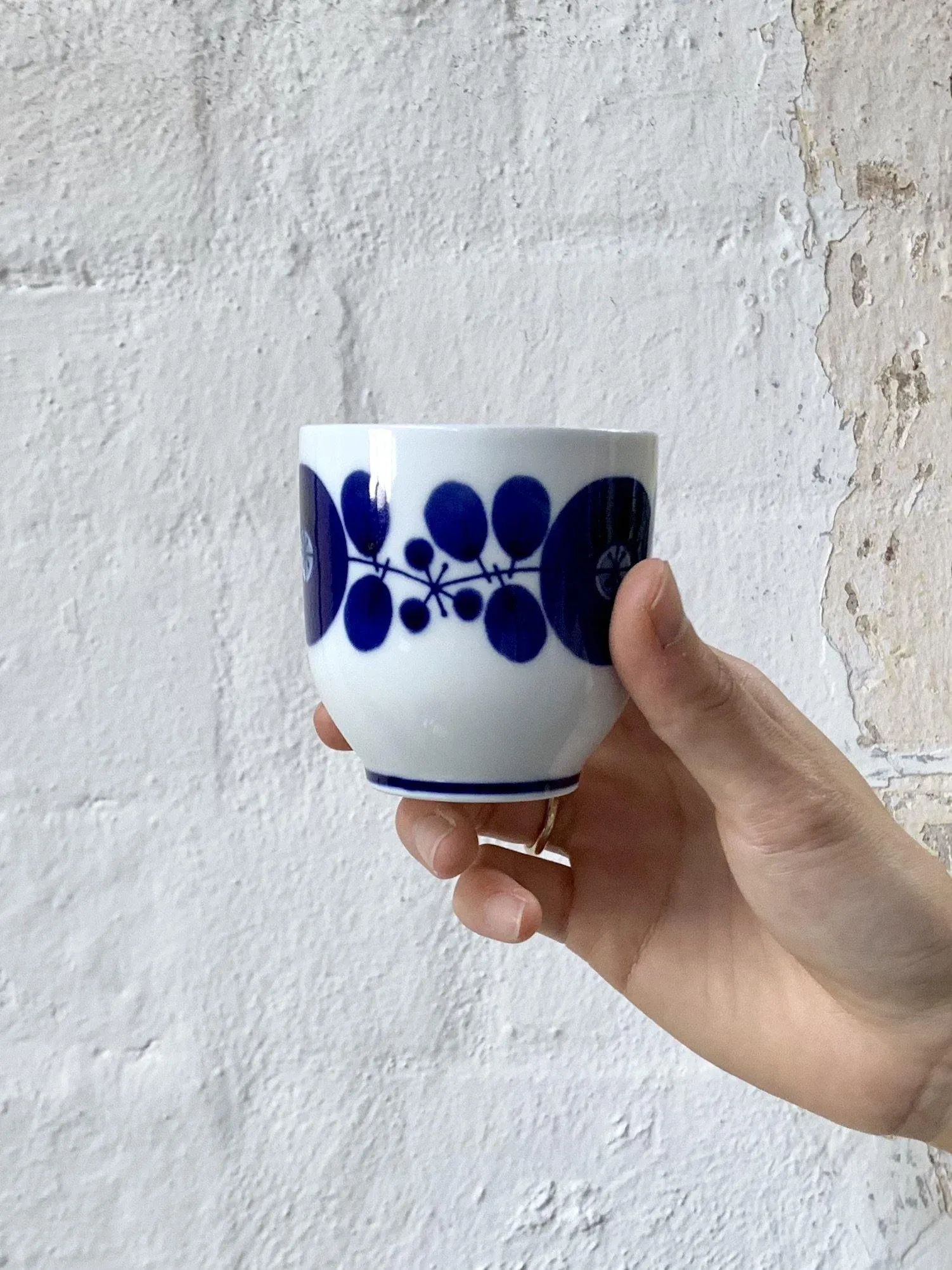 Hakusan Bloom Japanese Tea Cup