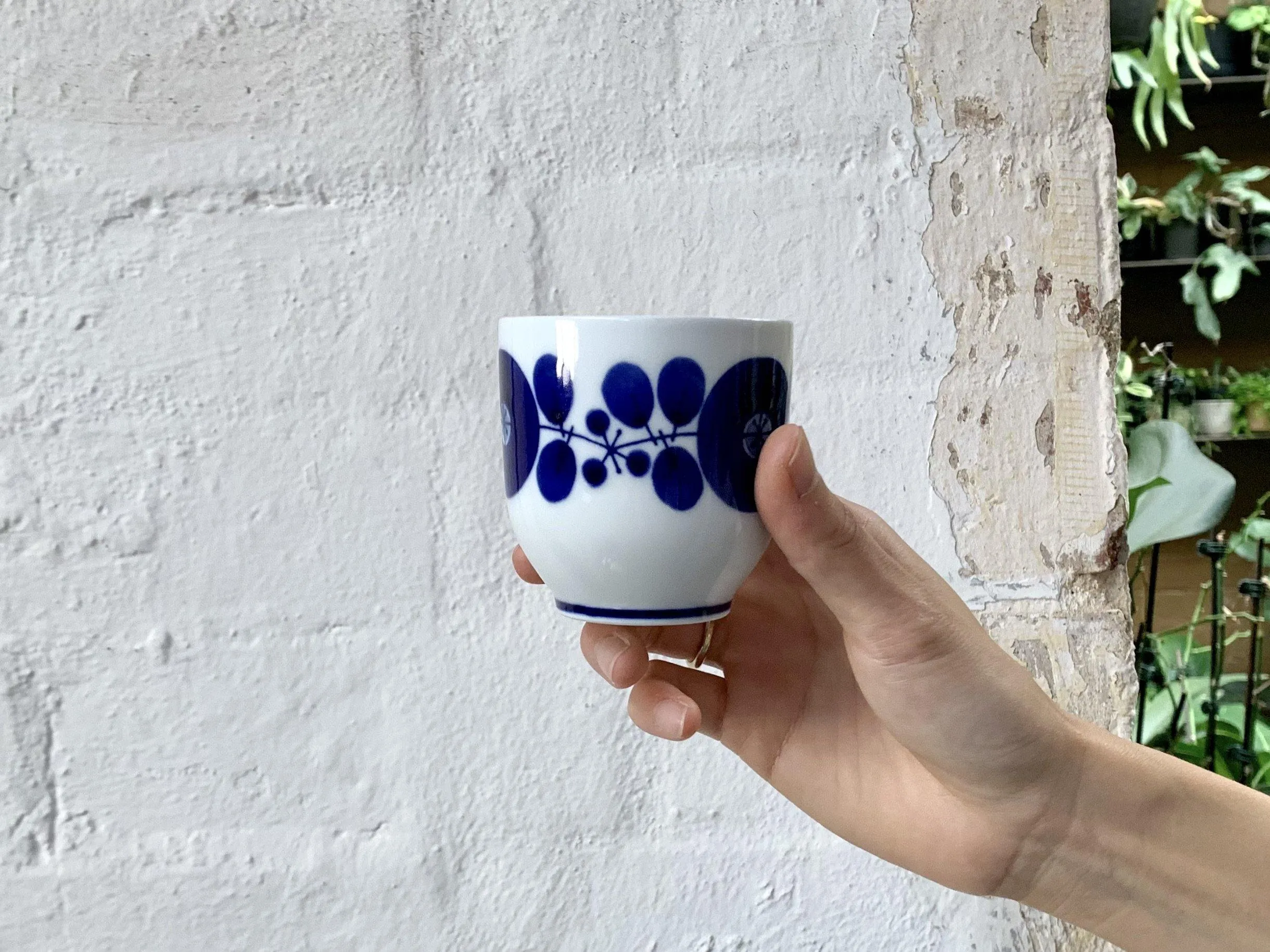 Hakusan Bloom Japanese Tea Cup