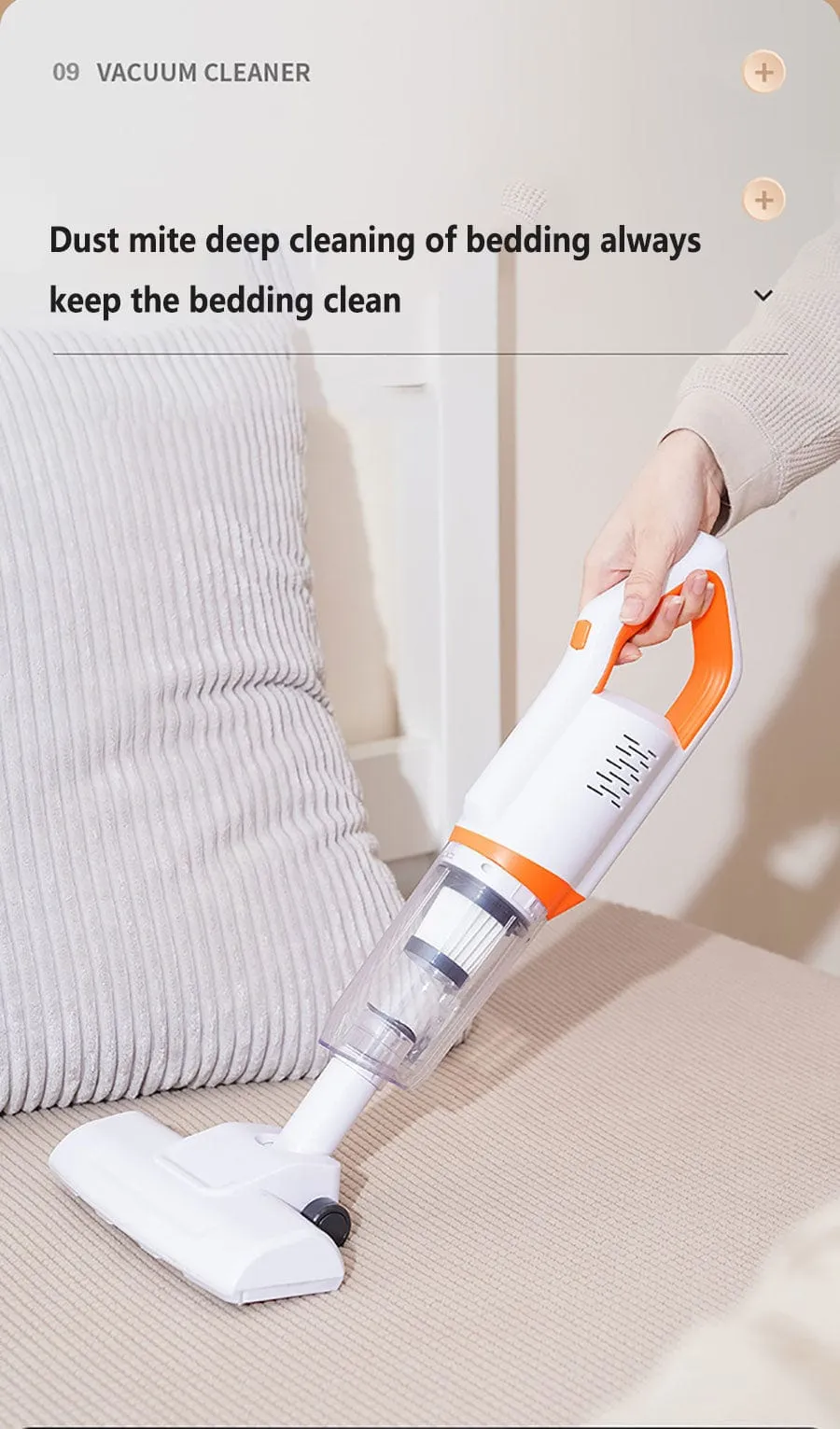 Handheld Wireless Rechargeable Vaccum Cleaner