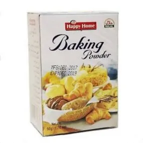 HAPPY HOME BAKING POWDER 50GM