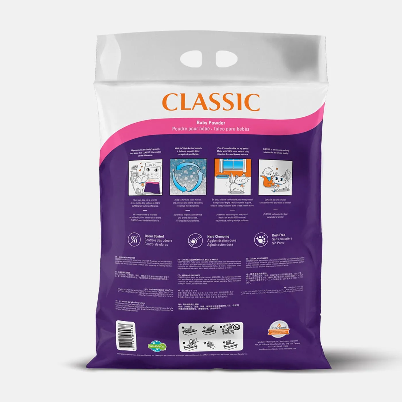 Intersand Classic Baby Powder Cat Litter