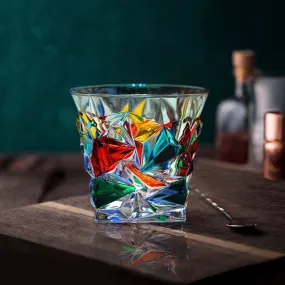 Italy Crystal Color Whiskey Cup