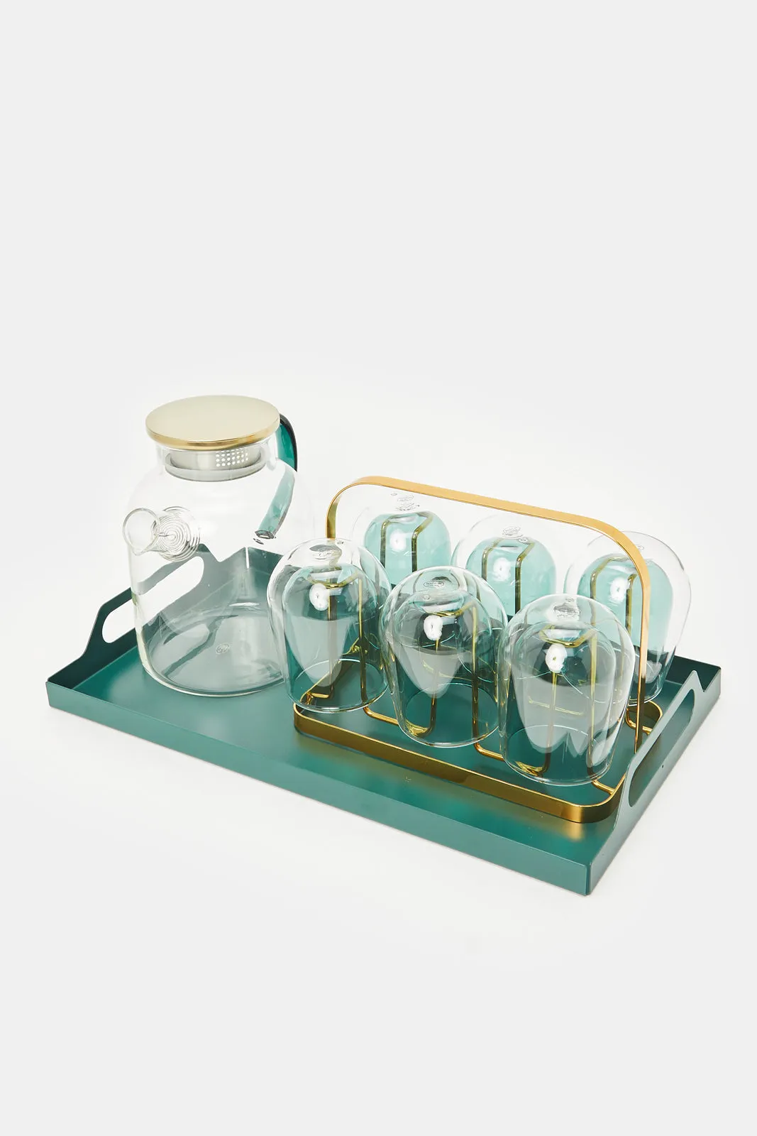 Jug Set With Tray (8 Piece)