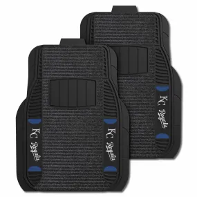 Kansas City Royals 2 Piece Deluxe Car Mat Set