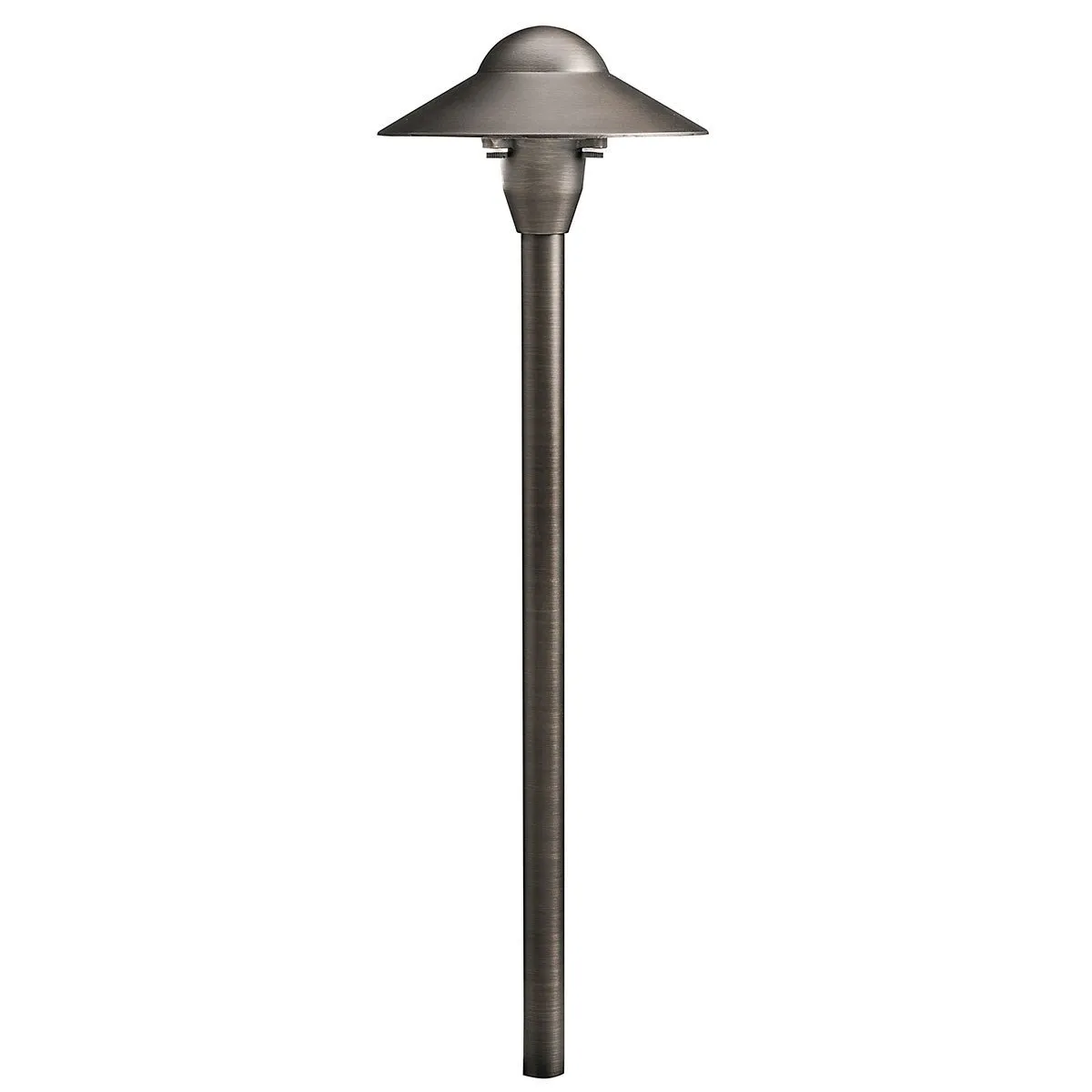 Kichler 12V Cast Brass 6" Dome Path Light CBR