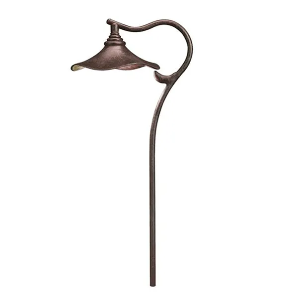 Kichler - 15422AGZ - 12V Cotswold Path & Spread Light, Aged Bronze