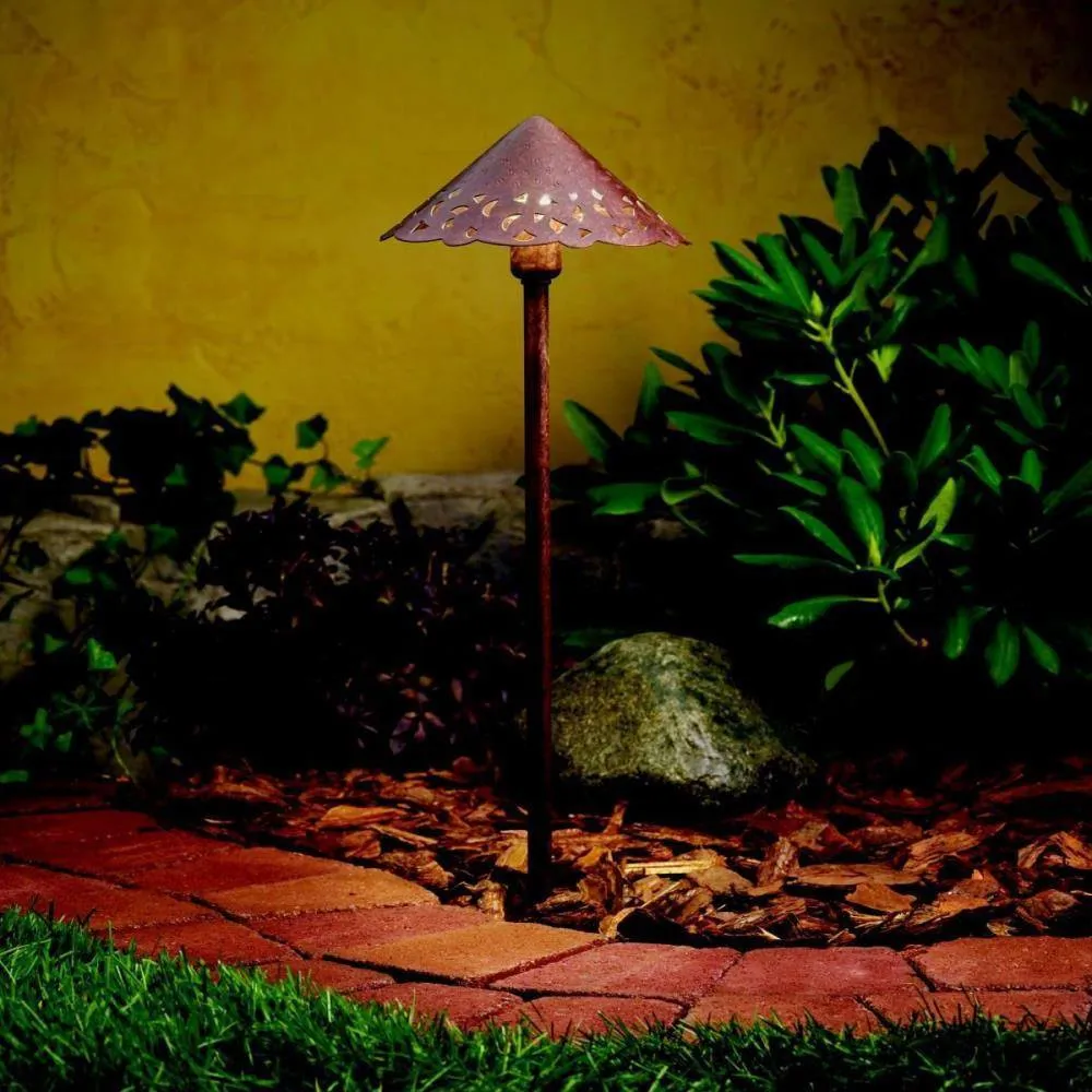 Kichler Cast Hammered Roof Path Light